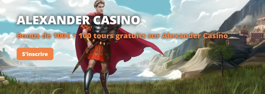 alexander casino bonus sans dépôt